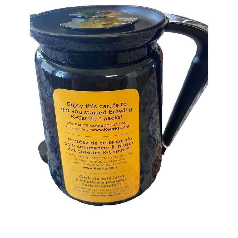 New Keurig 2.0 Plastic Thermal Carafe 32oz Double-Walled Easy-Pour Coffee Pot